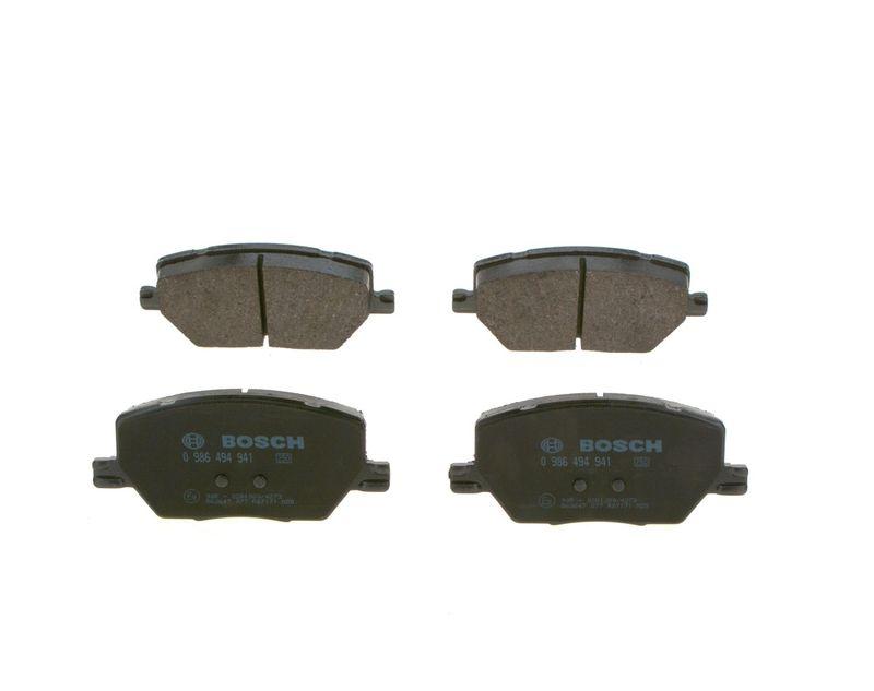 Kit de plaquettes de frein, frein à disque BOSCH 0986494941