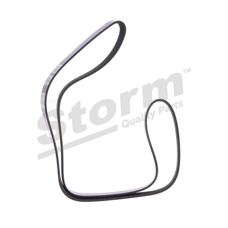 Courroie trapézoïdale à nervures STORM QUALITY PARTS STO6PK1688