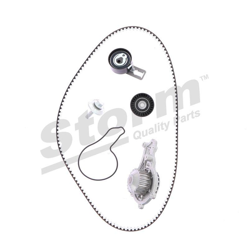 Pompe à eau + kit de courroie crantée STORM QUALITY PARTS 904546KP