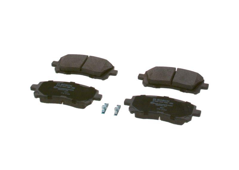 Kit de plaquettes de frein, frein à disque BOSCH 0 986 424 700