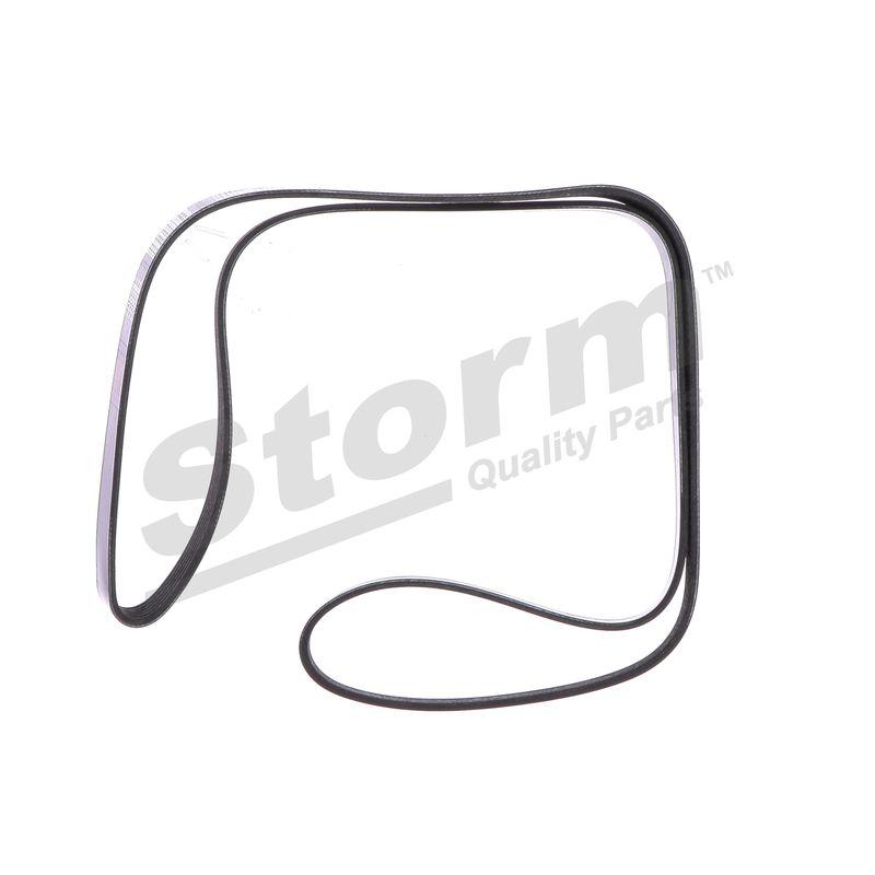 Courroie trapézoïdale à nervures STORM QUALITY PARTS STO6PK1840