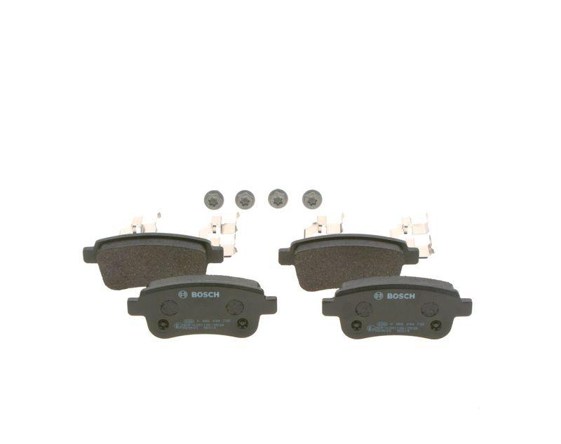 Kit de plaquettes de frein, frein à disque BOSCH 0986494735