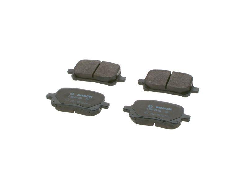 Kit de plaquettes de frein, frein à disque BOSCH 0 986 424 639
