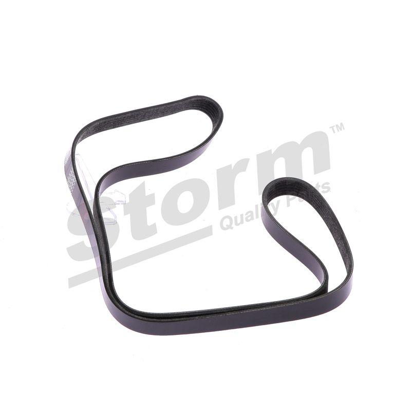 Courroie trapézoïdale à nervures STORM QUALITY PARTS STO6PK1708