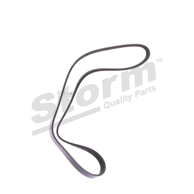Courroie trapézoïdale à nervures STORM QUALITY PARTS STO6PK1095