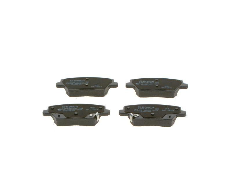 Kit de plaquettes de frein, frein à disque BOSCH 0 986 424 864