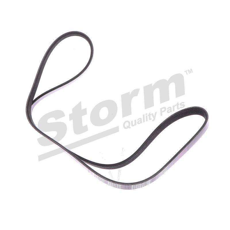 Courroie trapézoïdale à nervures STORM QUALITY PARTS STO6PK1125