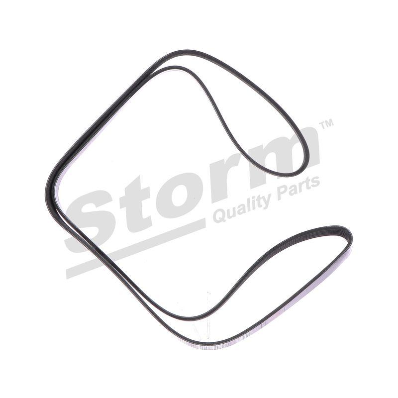 Courroie trapézoïdale à nervures STORM QUALITY PARTS STO6PK1840