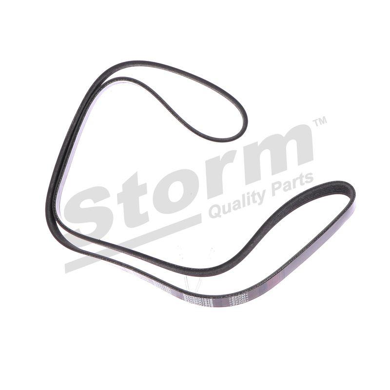 Courroie trapézoïdale à nervures STORM QUALITY PARTS STO6PK1513