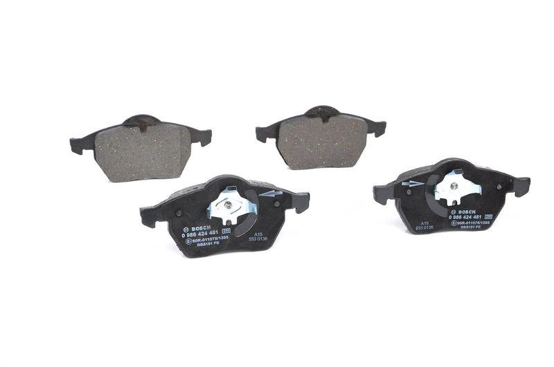 Kit de plaquettes de frein, frein à disque BOSCH 0 986 424 481