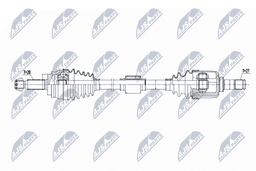 Arbre de transmission NTY NPW-MS-088