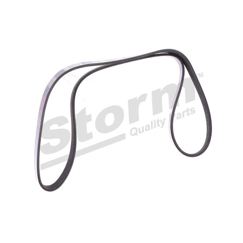 Courroie trapézoïdale à nervures STORM QUALITY PARTS STO6PK1250