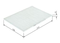 Filtre, air de l'habitacle BOSCH 1987435049