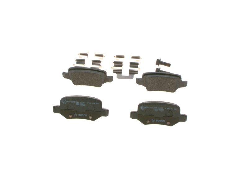 Kit de plaquettes de frein, frein à disque BOSCH 0 986 494 023