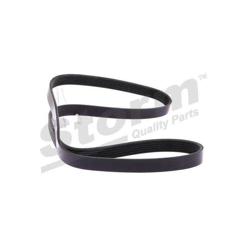 Courroie trapézoïdale à nervures STORM QUALITY PARTS STO6PK1453