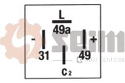 Centrale clignotante SEIM 105341