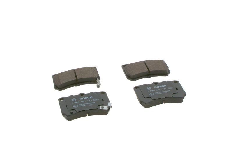 Kit de plaquettes de frein, frein à disque BOSCH 0 986 461 141