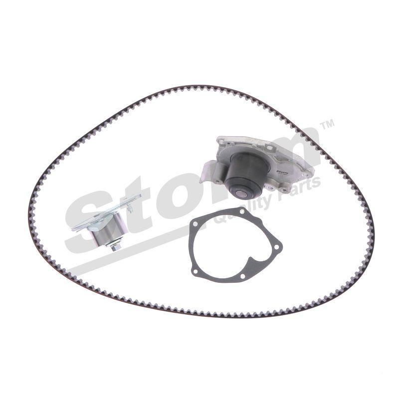 Pompe à eau + kit de courroie crantée STORM QUALITY PARTS 904509KP