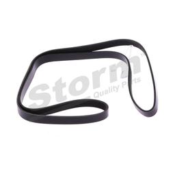 Courroie trapézoïdale à nervures STORM QUALITY PARTS STO6PK1775