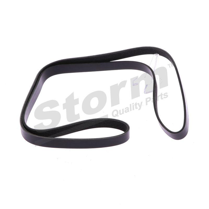 Courroie trapézoïdale à nervures STORM QUALITY PARTS STO6PK1775