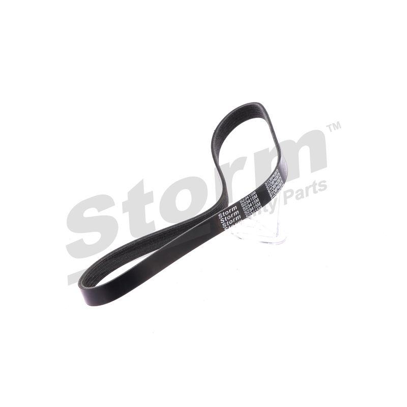 Courroie trapézoïdale à nervures STORM QUALITY PARTS STO6PK0975