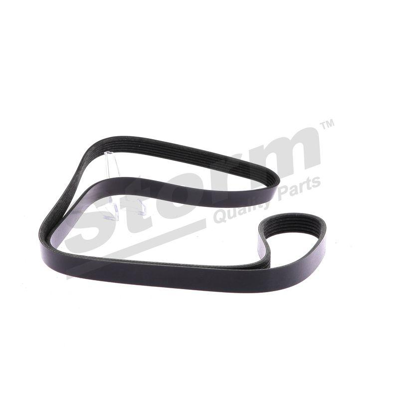 Courroie trapézoïdale à nervures STORM QUALITY PARTS STO6PK1725