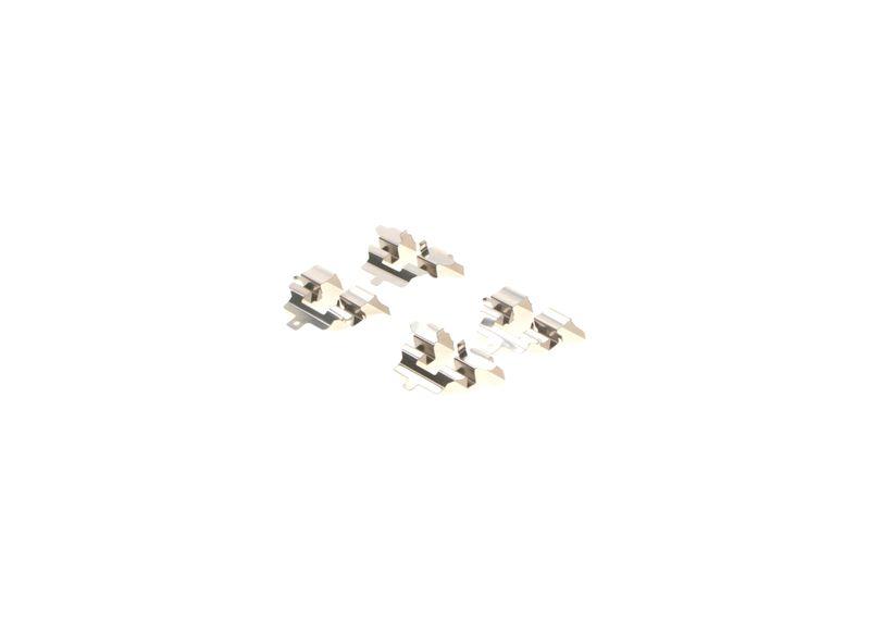 Kit d'accessoires, plaquette de frein à disque BOSCH 1 987 474 715