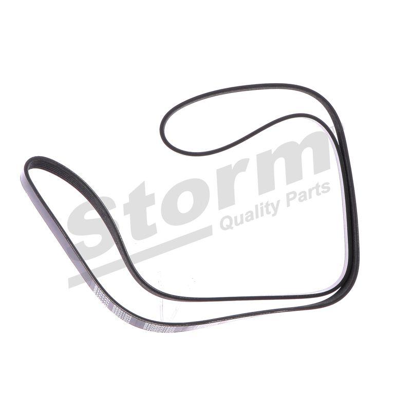 Courroie trapézoïdale à nervures STORM QUALITY PARTS STO6PK1638