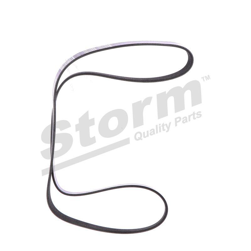 Courroie trapézoïdale à nervures STORM QUALITY PARTS STO6PK1453