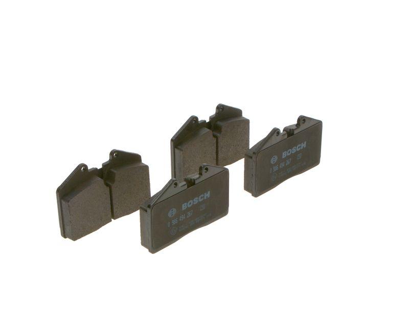 Kit de plaquettes de frein, frein à disque BOSCH 0 986 494 267