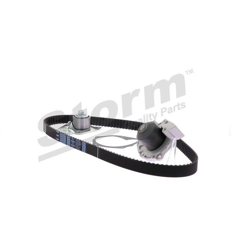 Pompe à eau + kit de courroie crantée STORM QUALITY PARTS 5550597KP