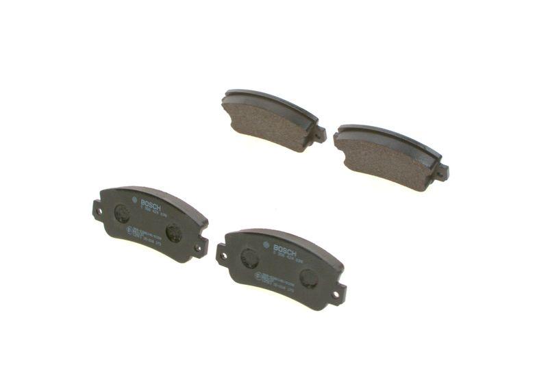 Kit de plaquettes de frein, frein à disque BOSCH 0 986 424 098