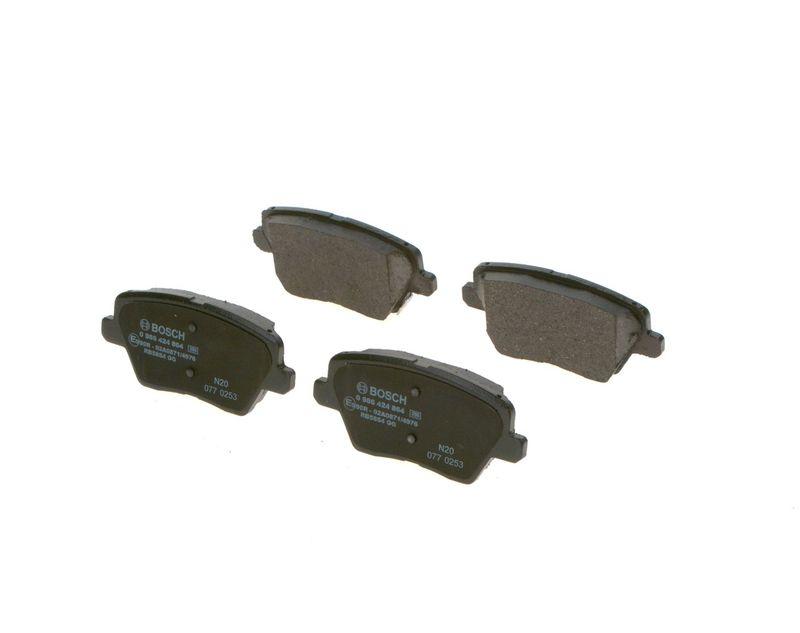 Kit de plaquettes de frein, frein à disque BOSCH 0 986 424 864