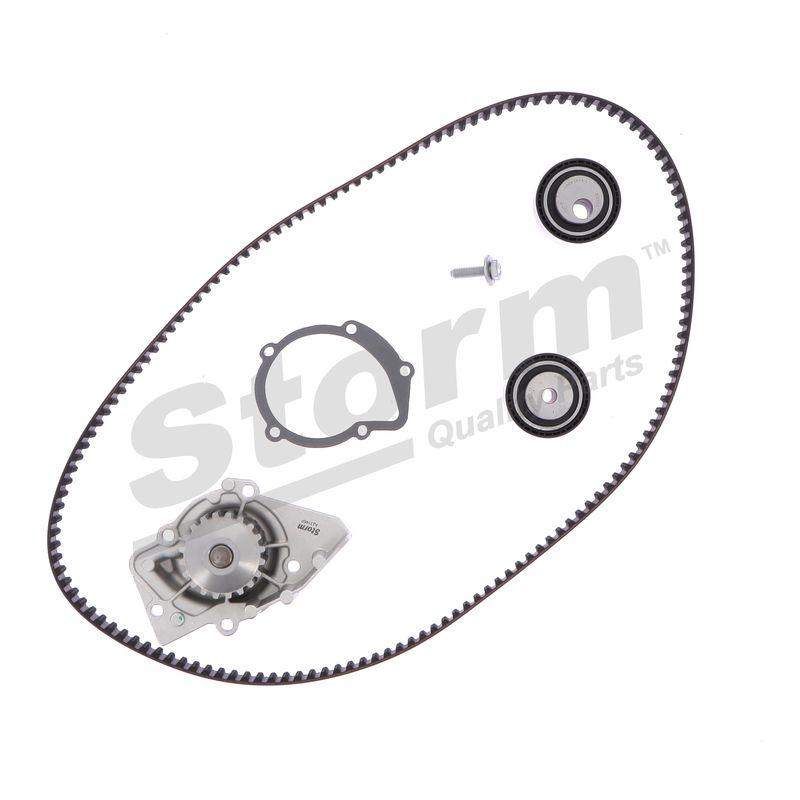 Pompe à eau + kit de courroie crantée STORM QUALITY PARTS 5550566KP