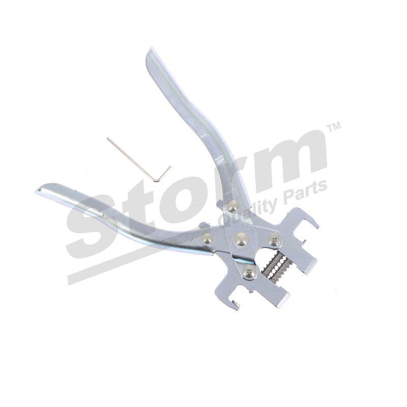 Jeu de chasses, goupilles tendeurs-charnière de porte STORM QUALITY PARTS CGP1