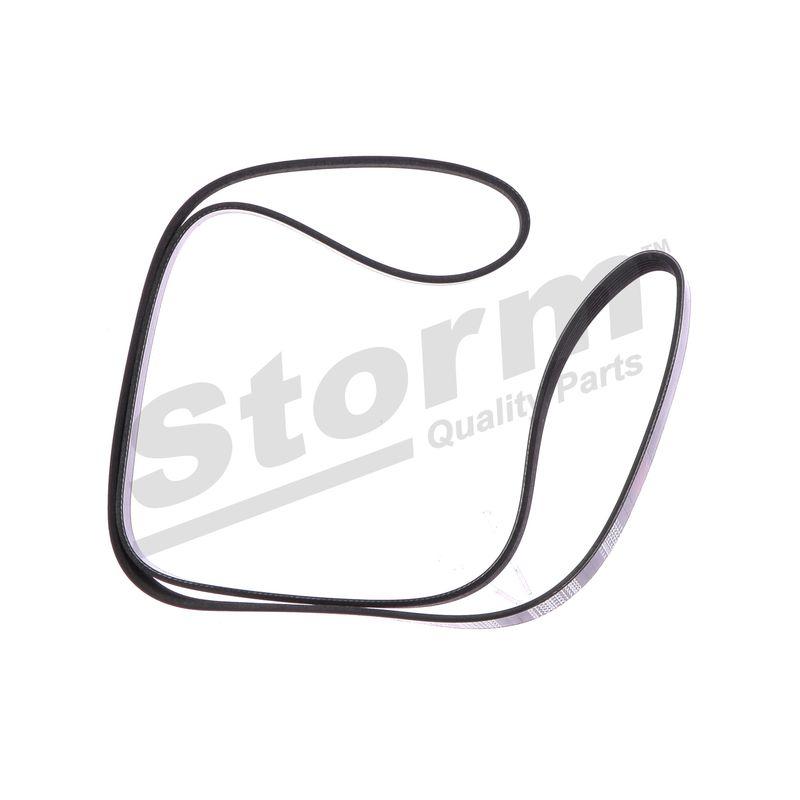 Courroie trapézoïdale à nervures STORM QUALITY PARTS STO6PK1750