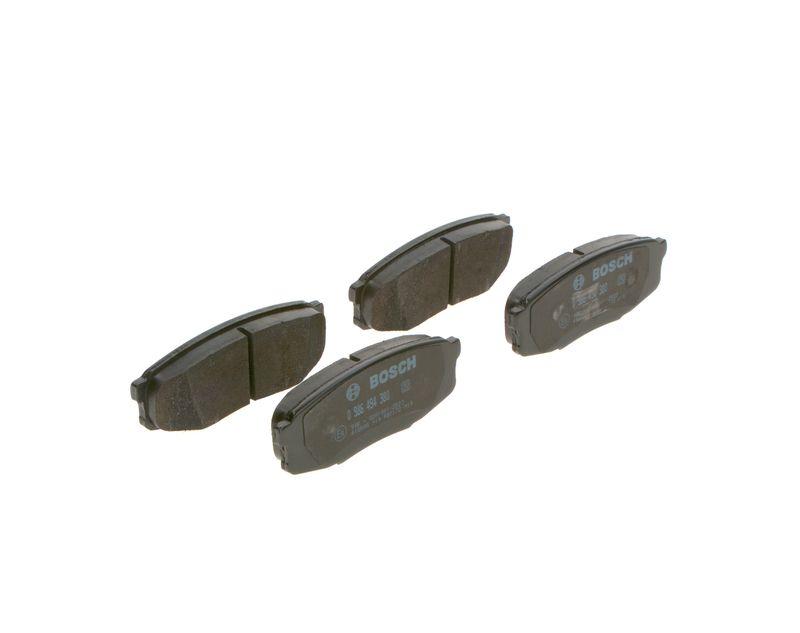 Kit de plaquettes de frein, frein à disque BOSCH 0 986 494 380