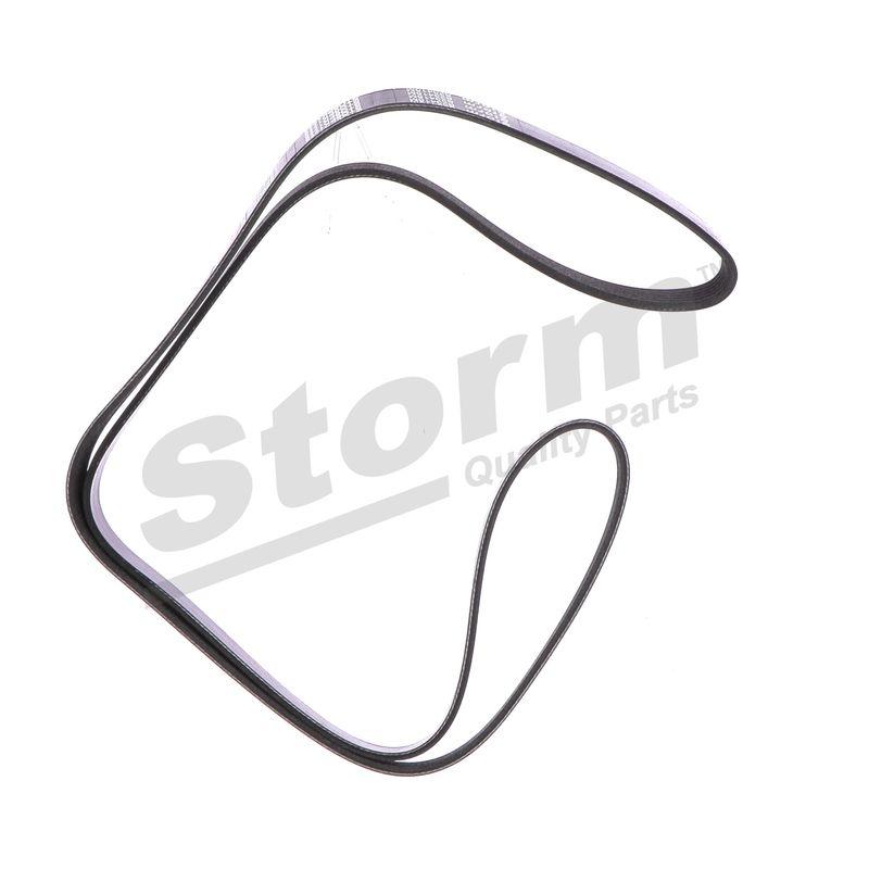 Courroie trapézoïdale à nervures STORM QUALITY PARTS STO6PK1775