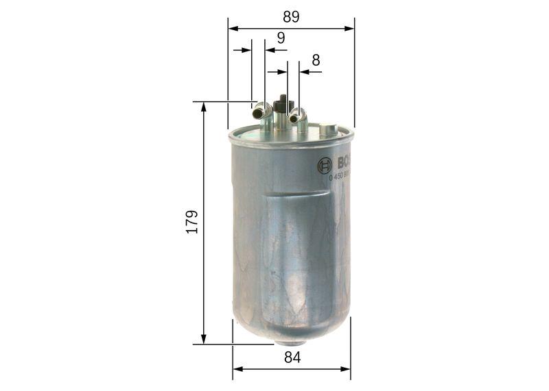 Filtre à carburant BOSCH 0 450 906 503