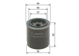 Filtre à huile BOSCH 0986452036