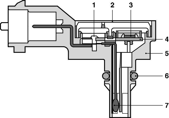 Capteur, pression de suralimentation BOSCH 0 281 002 573