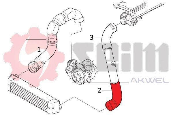 Gaine de suralimentation SEIM 982062