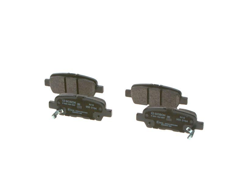 Kit de plaquettes de frein, frein à disque BOSCH 0 986 494 857
