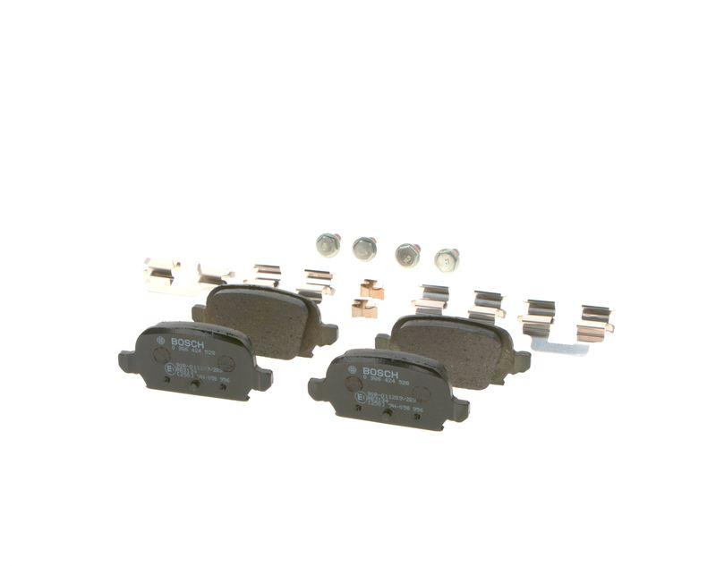 Kit de plaquettes de frein, frein à disque BOSCH 0 986 424 528