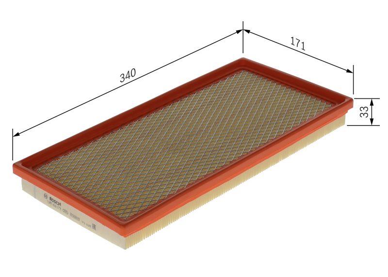 Filtre à air BOSCH 1 987 429 179