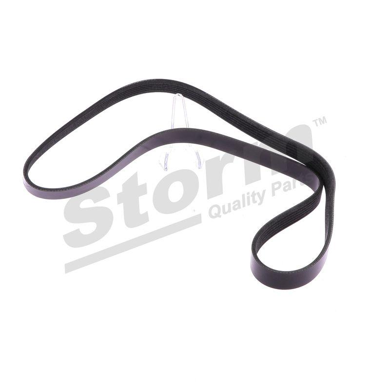 Courroie trapézoïdale à nervures STORM QUALITY PARTS STO6PK1153