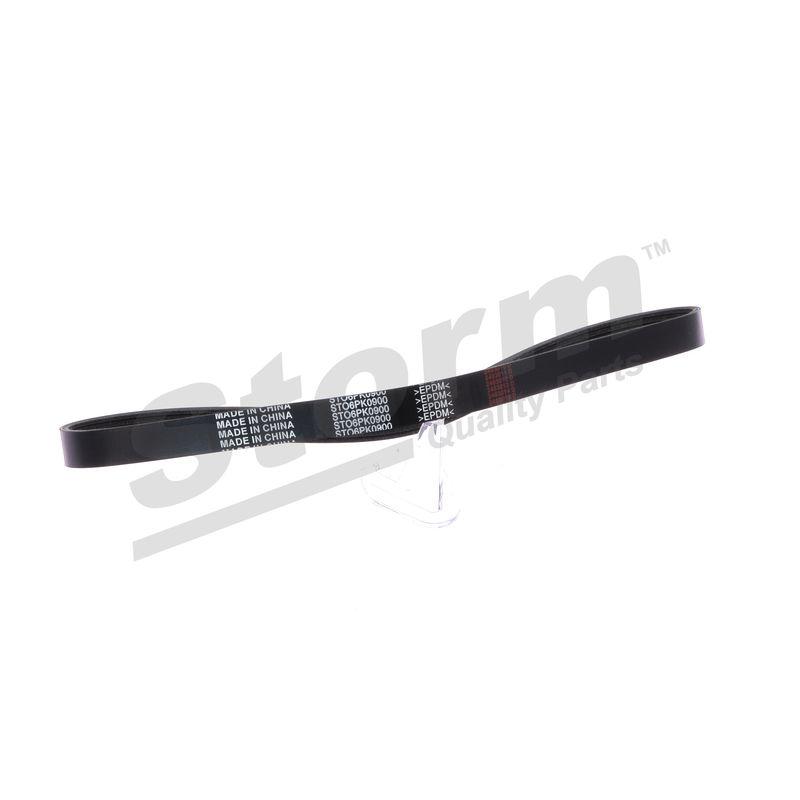 Courroie trapézoïdale à nervures STORM QUALITY PARTS STO6PK0900