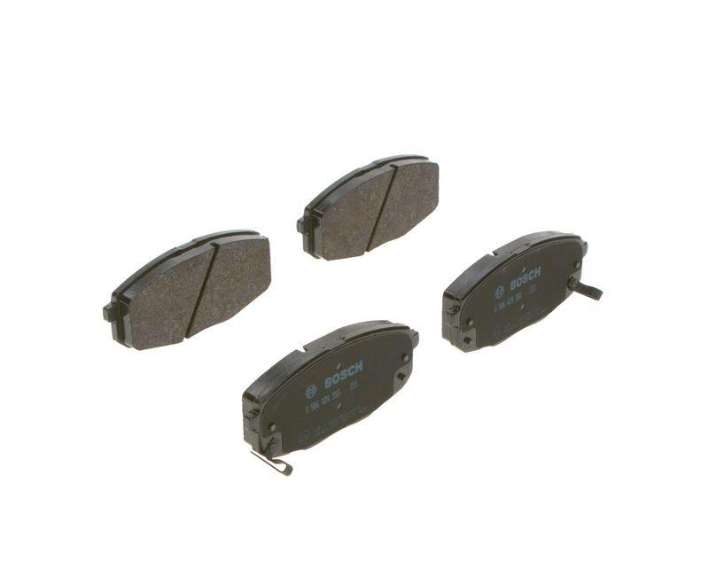 Kit de plaquettes de frein, frein à disque BOSCH 0 986 424 393