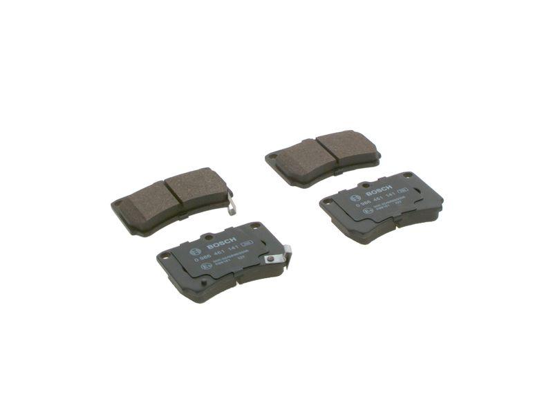 Kit de plaquettes de frein, frein à disque BOSCH 0 986 461 141