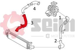 Gaine de suralimentation SEIM 981230